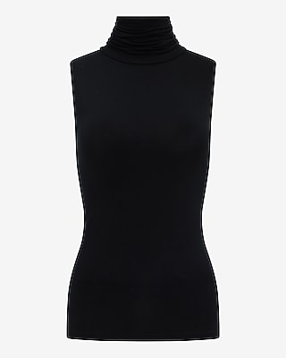 Supersoft Fitted Mock Neck Tank - image 4