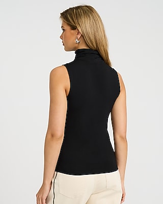 Supersoft Fitted Mock Neck Tank - image 2