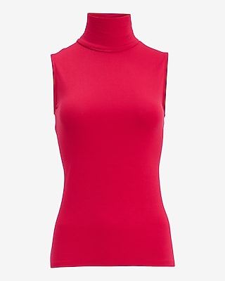 Supersoft Fitted Mock Neck Tank