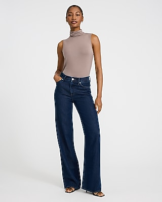 Supersoft Fitted Mock Neck Tank