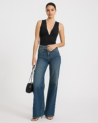Body Contour High Compression V-Bar Ruched Bodysuit