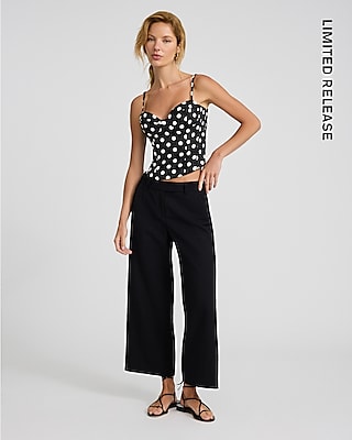 Polka Dot Bustier Cami