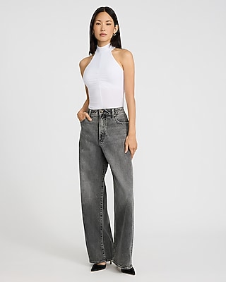 Mock Halter Neck Ruched Tank - image 3