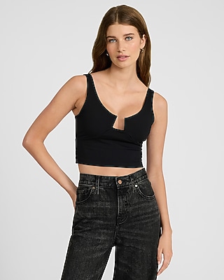 Square Wire Cropped Tank - image 5