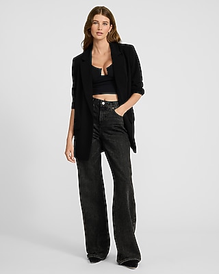 Square Wire Cropped Tank | Express