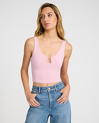 Square Wire Cropped Tank