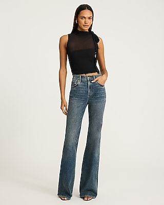 Mesh Tie Neck Tank