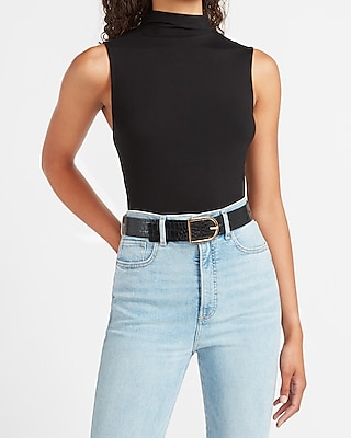 express mock neck tank