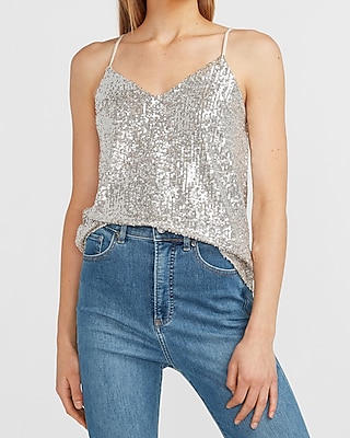 express sequin shirt