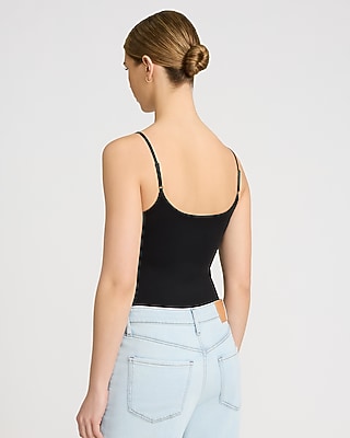 Body Contour High Compression Scoop Neck Cami Bodysuit