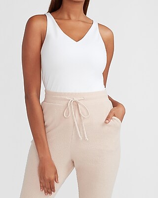 express v neck tank