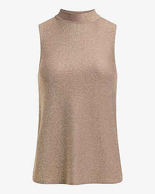 Shine Mock Neck Tank