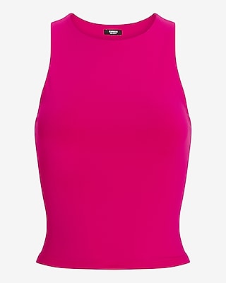 Body Contour High Compression Neck Cropped Tank