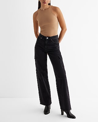 Body Contour High Compression Neck Cropped Tank