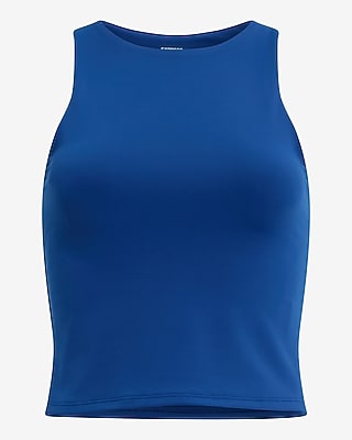 Body Contour High Compression Neck Cropped Tank
