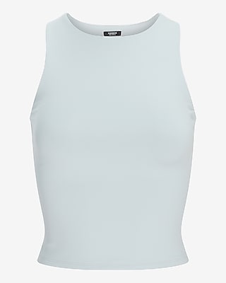 Body Contour High Compression Neck Cropped Tank