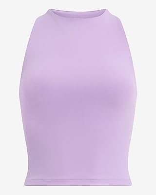 Body Contour High Compression Neck Cropped Tank