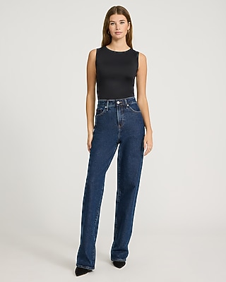 Crew Neck Sleeveless Open Back Bodysuit - image 3