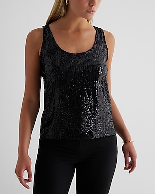 Express sequin tank on sale