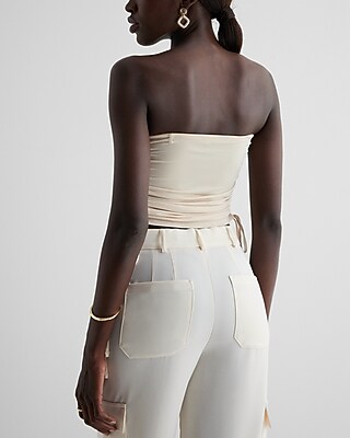 Body Contour Compression Ruched Side Tie Cami - image 2