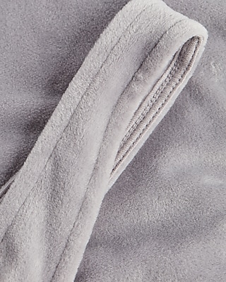 Velour Cropped Square Neck Tank