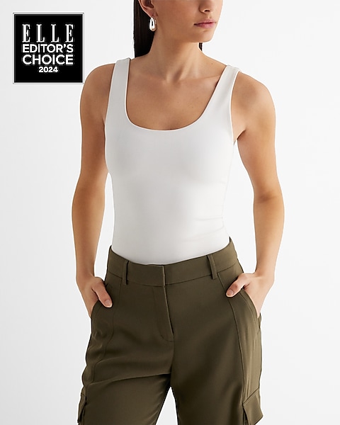 Seamless Scoop Tank Bodysuit curated on LTK