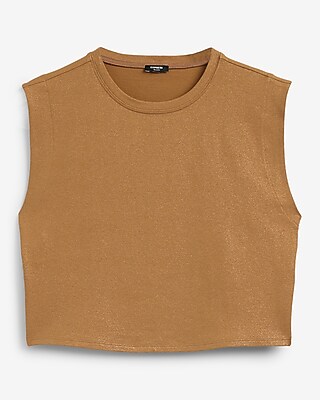 Shine Crew Neck Muscle Tank