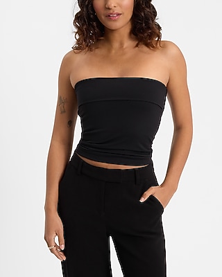 tope information｜tube top Edikted Elsie Knitted Tie Tube Top | PacSun