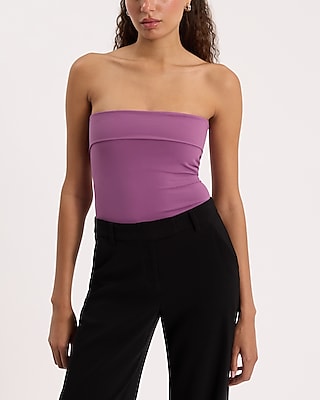 Fold Over Tube Top | Express