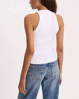 Fitted V-Neck Tank - image 2