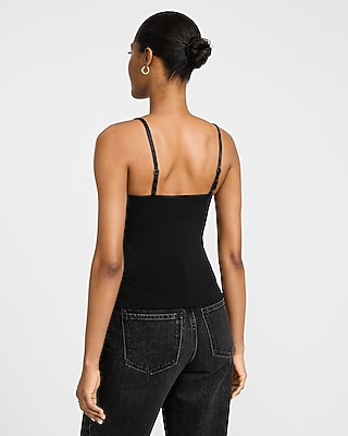 Scallop Lace V-neck Cami | Express