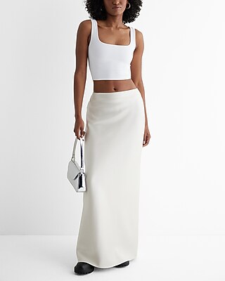 Body Contour High Compression Square Neck Cropped Tank