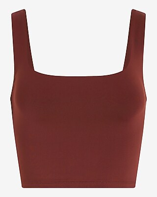 Body Contour High Compression Square Neck Cropped Tank - image 4