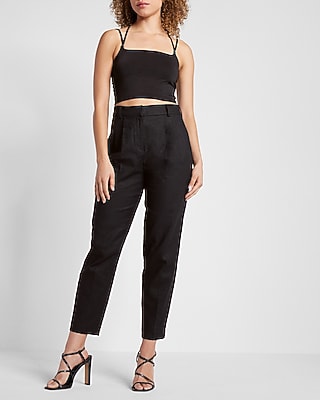 Body Contour Compression Silky Strappy Back Cropped Cami - image 2