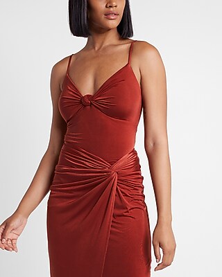 SILKY JERSET SET TWST FRNT CAMI BDYST 8609728:PITCH BLACK:XXS
