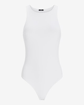 Body Contour High Compression Ribbed Neck Bodysuit