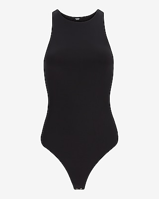 Body Contour High Compression Ribbed Neck Bodysuit