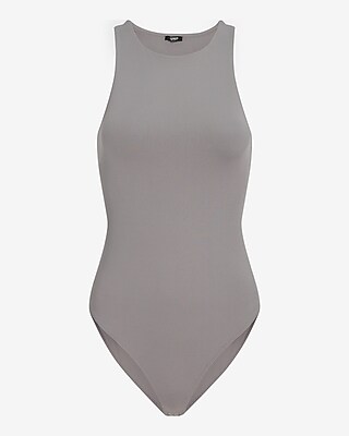 Body Contour High Compression Ribbed Neck Bodysuit