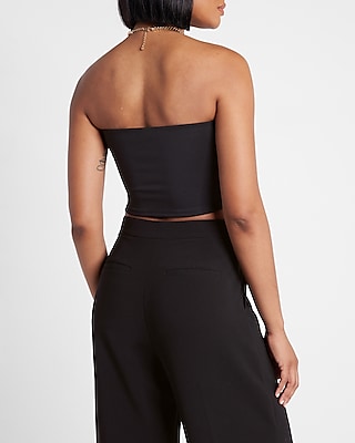 Body Contour High Compression Cropped Tube Top