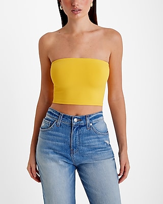 Body Contour High Compression Cropped Tube Top