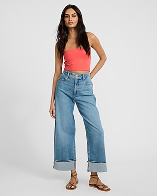 Body Contour High Compression Cropped Tube Top