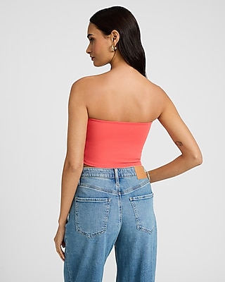 Body Contour High Compression Cropped Tube Top