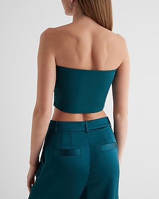 Body Contour High Compression Cropped Tube Top