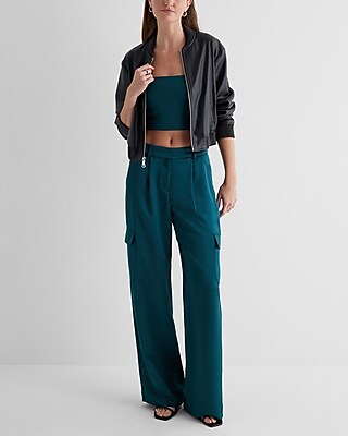 Body Contour High Compression Cropped Tube Top
