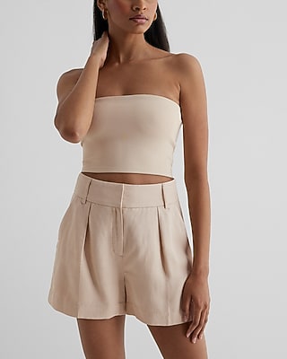 Body Contour High Compression Cropped Tube Top