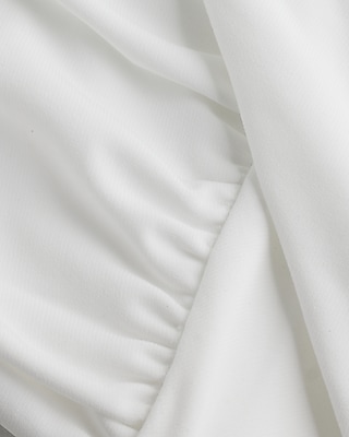 Surplice Cutout Halter Cami