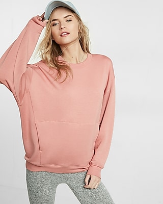 express one eleven oversized sweatshirt