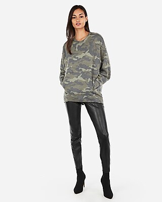 camo sweatshirt express