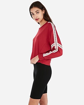 varsity stripe sweater