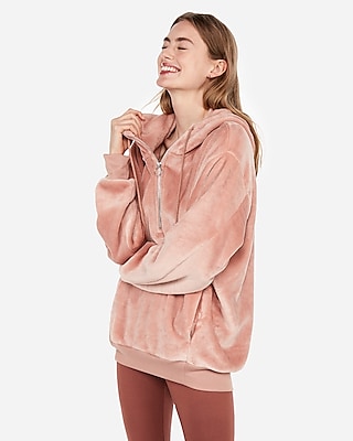 express velour sweatshirt